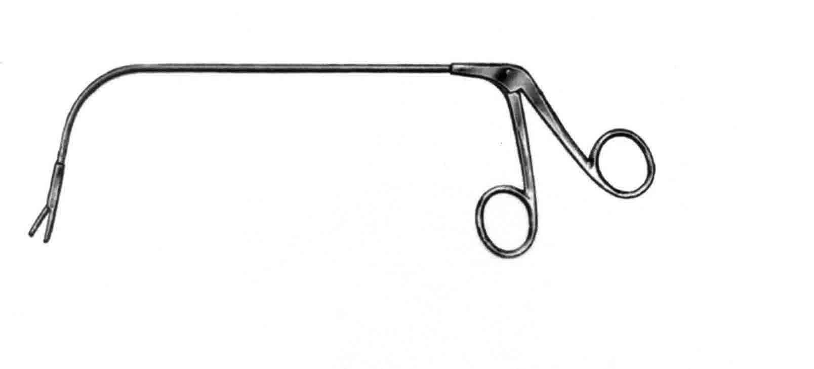 DURASE LARİNKS KAP FORSEPS SOLA AÇILI 17CM